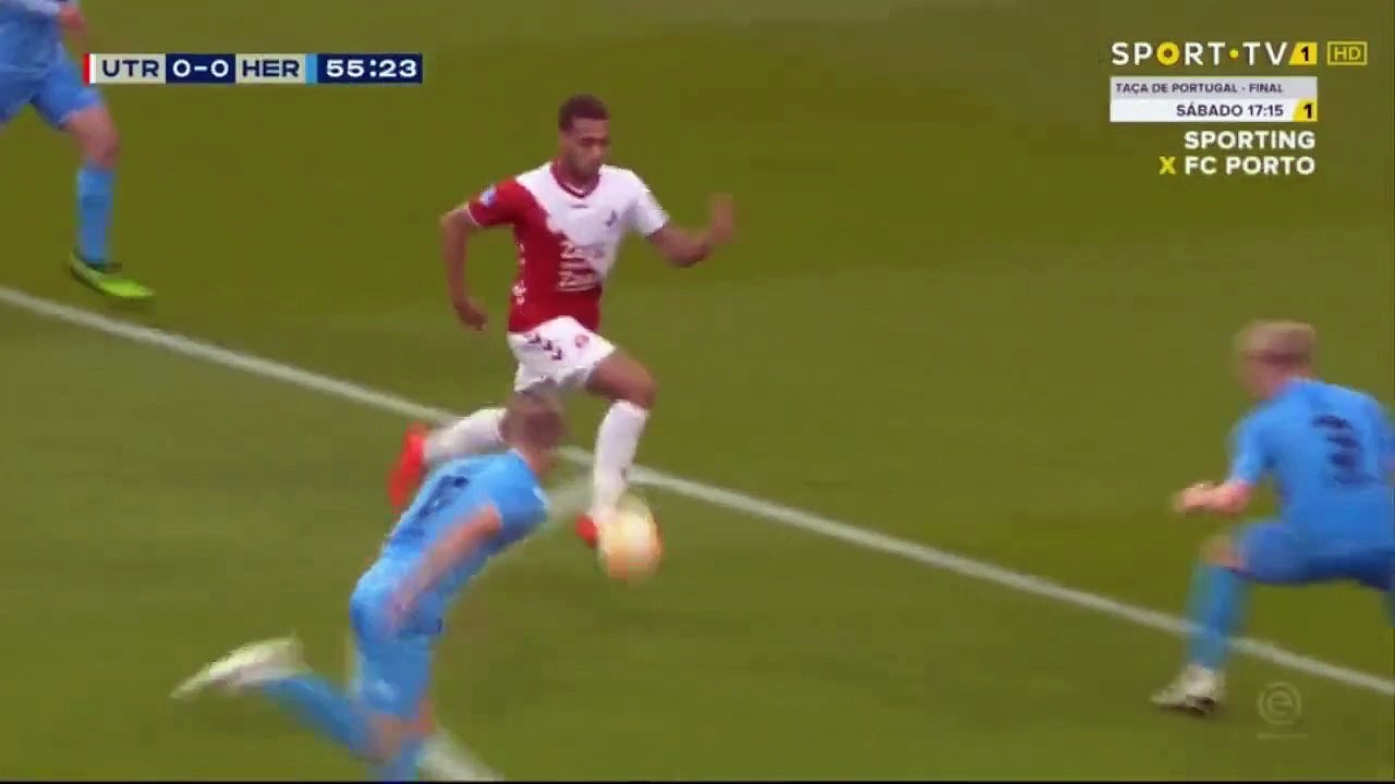 Simon Gustafson Penalty Goal - FC Utrecht vs Heracles Almelo 1-0 21/05/2019