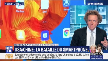 La guerre commerciale entre les États-Unis et la Chine s'invite dans les smartphones