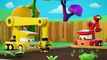 Truck Games -  La Cuisine !  Apprendre les fruits et légumes !  Dessins animés camions pour enfants