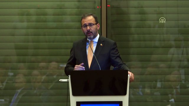 Kulüpler Birliği Vakfı iftarı - Gençlik ve Spor Bakanı Mehmet Muharrem Kasapoğlu (2) - İSTANBUL