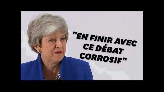 Theresa May propose un 2e référendum aux parlementaires