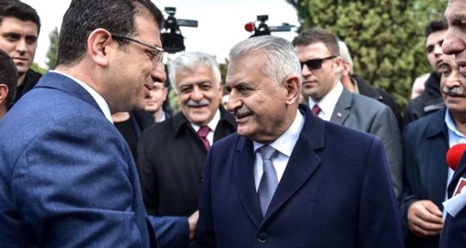 AK Parti İstanbul Adayı Binali Yıldırım'ın Ekibi Ekrem İmamoğlu İsmini Satın Aldı