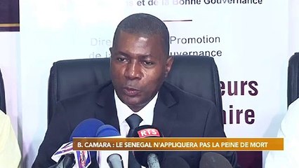 VIDEO - Retour de la peine de mort:  le Secrétaire d'État auprès du ministre de la justic