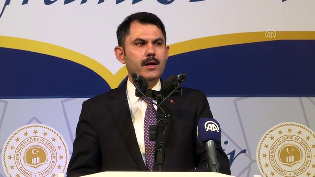 Bakan Kurum: “Ülkemizin çevre ve şehircilik anlamında muasır medeniyetler seviyesinin üstüne çıkmak için çalışan ekip bizleriz” - ANKARA