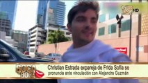Christian Estrada expareja de Frida Sofía se pronuncia ante vinculación con Alejandra Guzmán