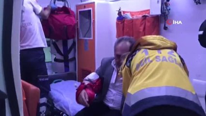 CHP'li Belediye Başkan Yardımcısına Saldırı Anı Kamerada