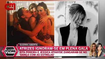 FLASH! Vidas: Rita Pereira e Jessica Athayde ignoram-se em plena gala