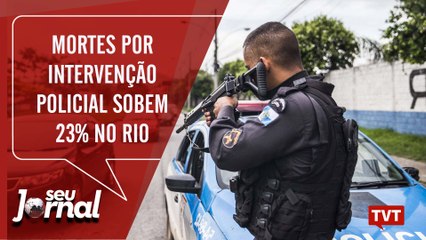 Mortes por intervenção policial sobem 23% no Rio