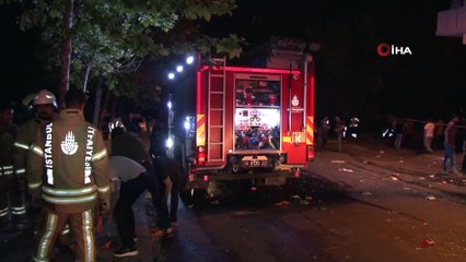 Bağcılar’da markette önce patlama sonra yangın... O anlar kamerada