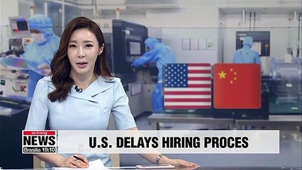 U.S. slows hiring of Chinese nationals by chip makers