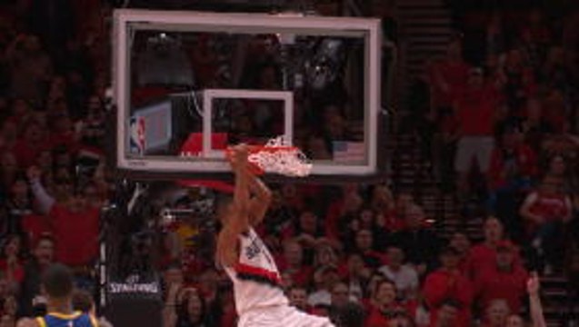 Top 3 plays - Trail Blazers bow out with stunning moments