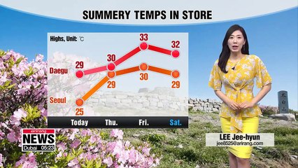 Stretch of dry and sunny conditions continue with warm highs _ 052219