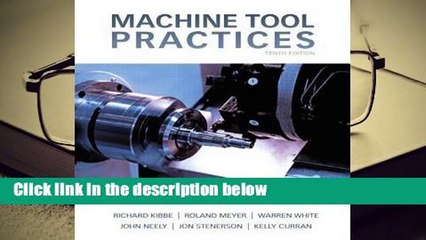 Machine Tool Practices