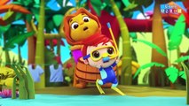 Jungle Animals | Baby Monkey Peekaboo, Animal Song |   More Kids Songs by Little Angel