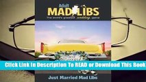 Full E-book Just Married Mad Libs  For Online