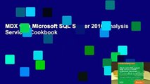 MDX with Microsoft SQL Server 2016 Analysis Services Cookbook