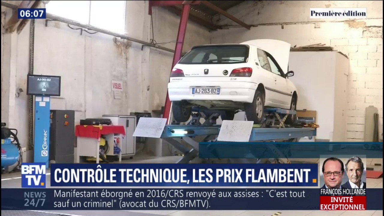 Le prix du contrôle technique a augmenté de plus de 12% en un an