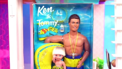 Clases de Natacion en la Piscina de Barbie Dreamhouse Adventures