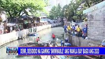 DENR,desidido na gawing 'swimmable' ang Manila Bay bago ang 2020