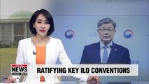 Korean gov’t announces that it will initiate procedure for ratifying three core ILO conventions