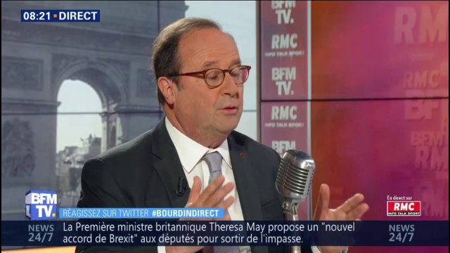 Je ne pense pas que ce soit la place d'un ancien président. François Hollande ne participera pas à un meeting pour les européennes