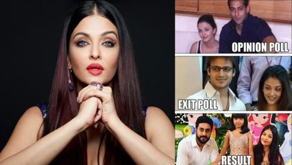 Download Video: Aishwarya Rai Bachchan ignores Vivek Oberoi's controversial meme | FilmiBeat