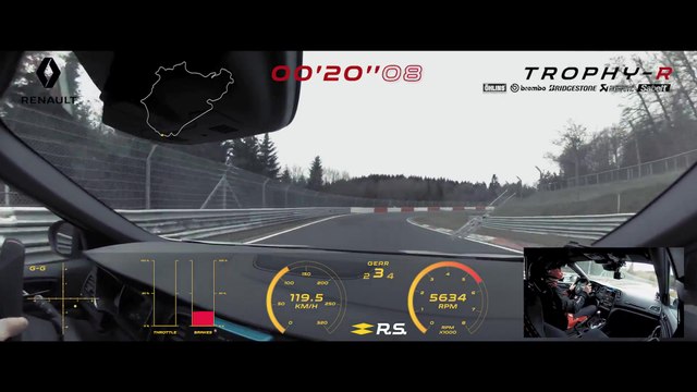 2019 Renault MEGANE R.S TROPHY-R - record at the Nürburgring