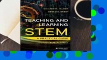 Full E-book  Teaching and Learning Stem: A Practical Guide  Best Sellers Rank : #3