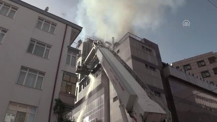 Eskişehir'de Otel Yangını