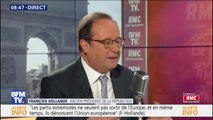 François Hollande estime qu'Emmanuel Macron a pris des 