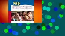 Online 50 Instructional Routines to Develop Content Literacy  For Free
