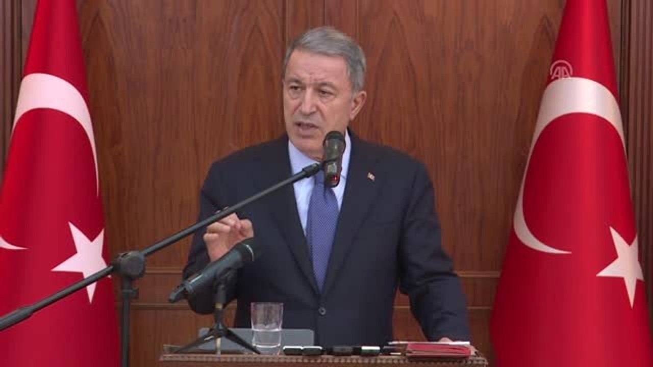 Milli Savunma Bakanı Akar: "(Terörle Mücadele) Bu Güne Kadar Etkisiz Hale Getirilen Terörist Sayısı...