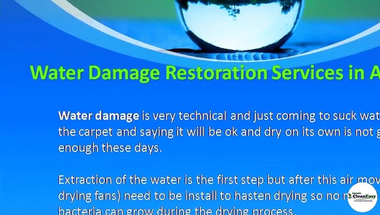 Best Water Damage Restoration in Adelaide