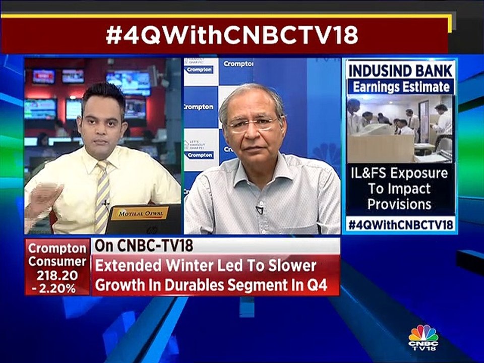 Expect growth momentum to gain pace in FY20, says Crompton Consumer