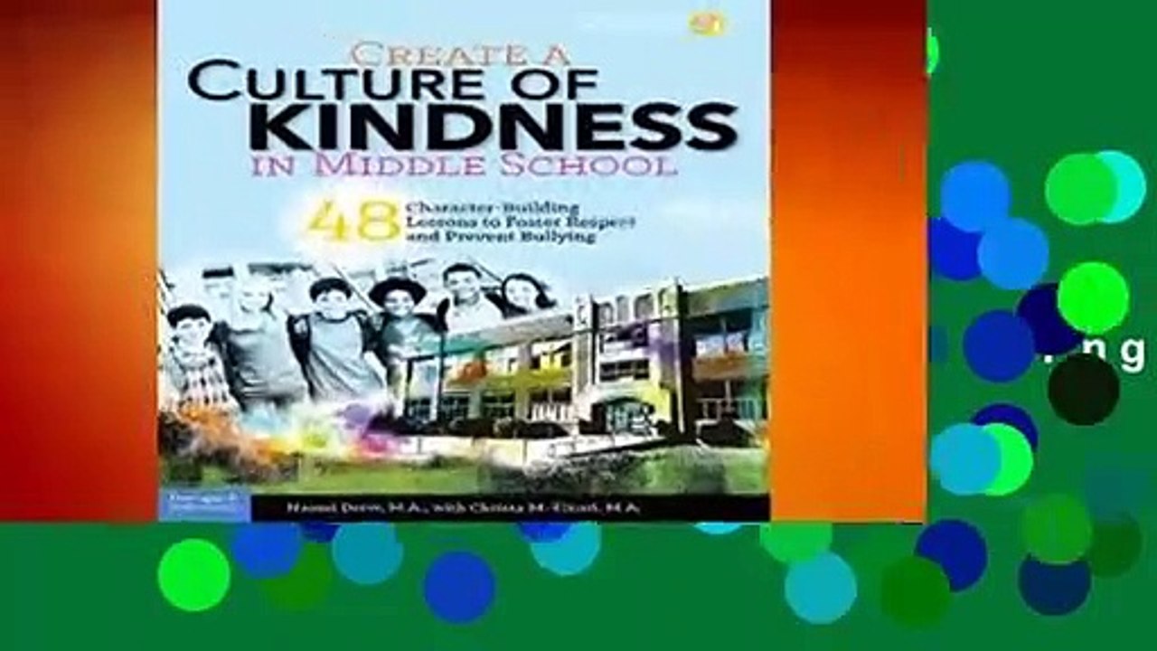 Any Format For Kindle  Create a Culture of Kindness in Middle School: 48 Character-Building
