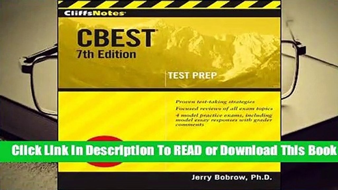 Online CliffsNotes CBEST, 7th Edition  For Full
