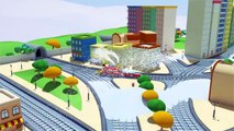 Troy the Train is the Christmas Gifts in Train Town of Car City | Trains & Trucks cartoons for kids