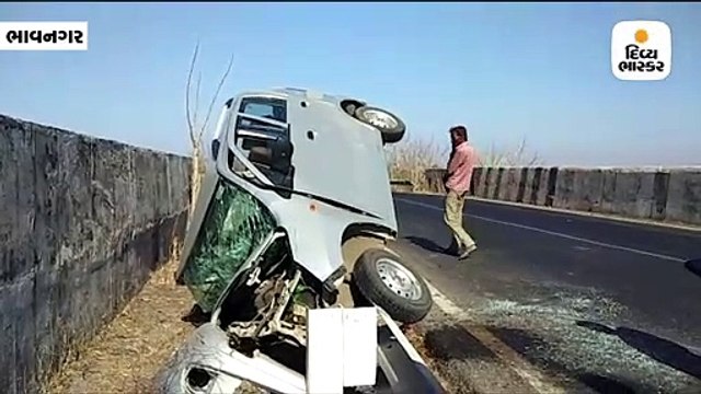 બોટાદ નજીક કારચાલકે કાબૂ ગુમાવતા અકસ્માત, 2નાં મોત