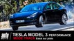 Tesla Model 3 ESSAI sur circuit mode Track POV AUTO-MOTO.COM