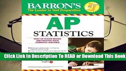Online Barron's AP Statistics, 8th Edition  For Online