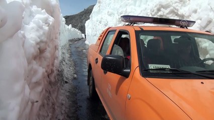 Antalya'da mayıs ayında karla mücadele