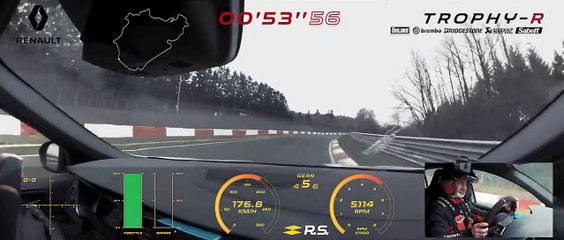 Tải video: VÍDEO: Nuevo récord en Nürburgring, el Renault Mégane R.S. Trophy-R es el nuevo boss