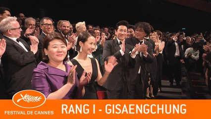 PARASITE - RANG I  - Cannes 2019 - VO