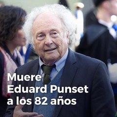 Muere Eduard Punset