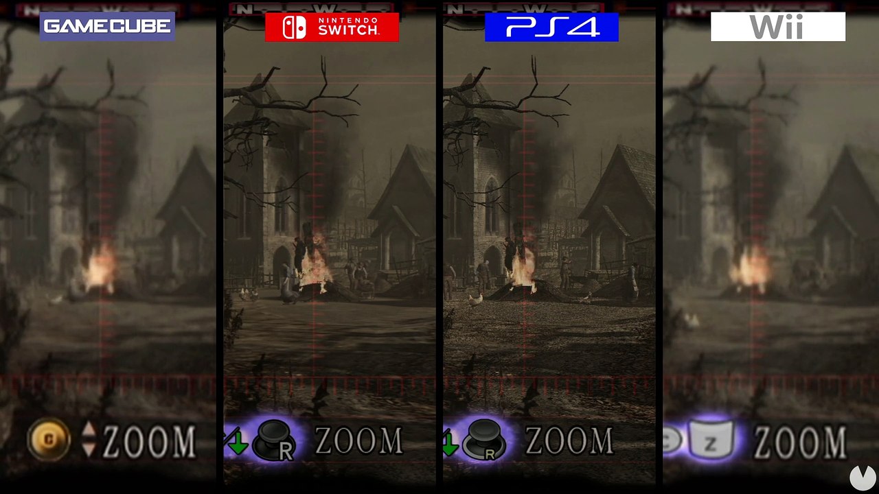 Resident Evil 4: Comparativa gráfica GameCube, Wii, PS4, Switch - Vídeo  Dailymotion