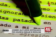 MIMP: hombres condenados por violencia familiar se reeducan
