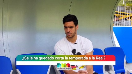 Mikel Merino hace balance de la temporada de la Real Sociedad