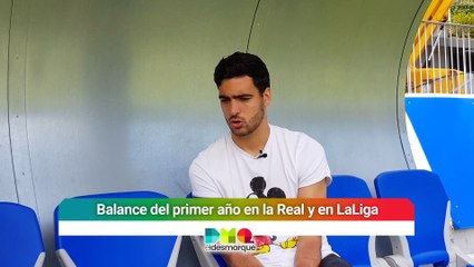 Mikel Merino y su adaptación a la Real: "Esta ha sido, dentro de lo difícil, más leve"
