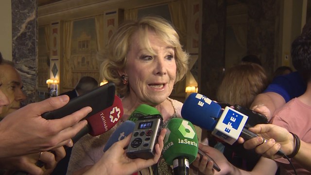 Aguirre dice que no le choca que PSOE pida su imputación por caso Lezo