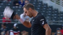Lyon - La balle de match de Steve Johnson, vainqueur du Français Herbert